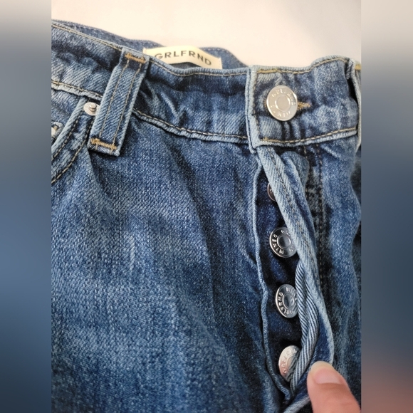 GRLFRND Bella Low Rise Boyfriend Jeans in Humboldt Size 24 - Picture 5 of 12